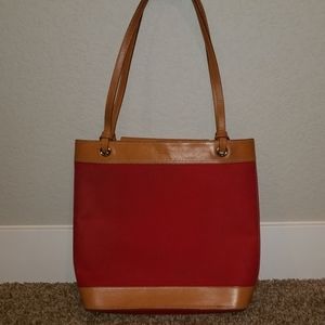 Kate Spade Canvad and Leather Handbag